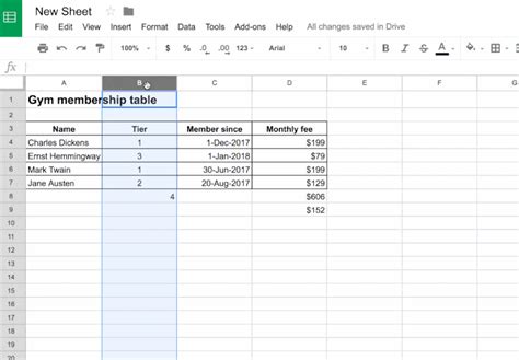 How to use Google Sheets